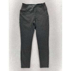 SPANX Gray Ankle Cropped Pants with Slim Fit